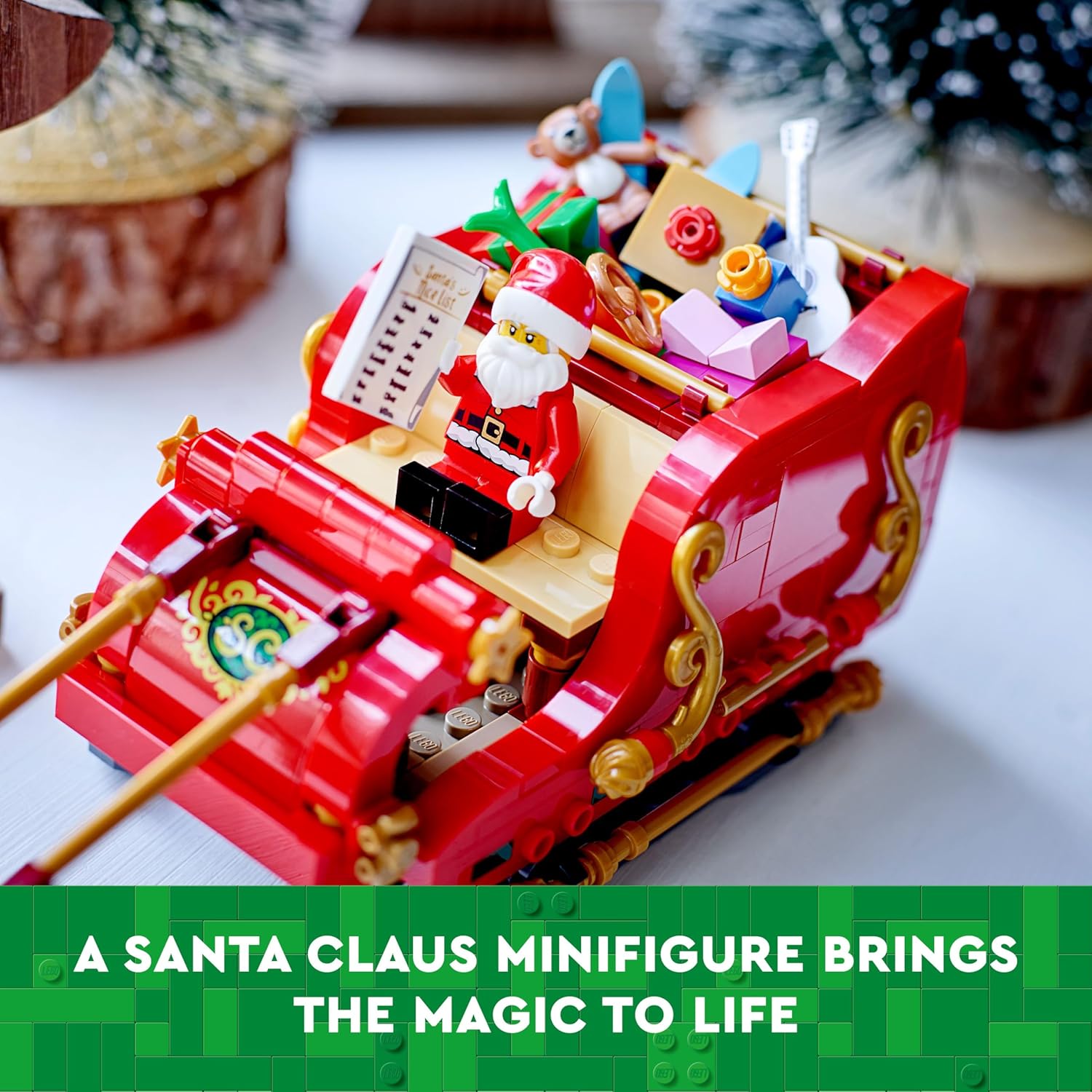 LEGO Iconic Schlitten des Weihnachtsmanns