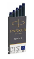 PARKER Tintenpatrone QUINK Blau          5 Stück