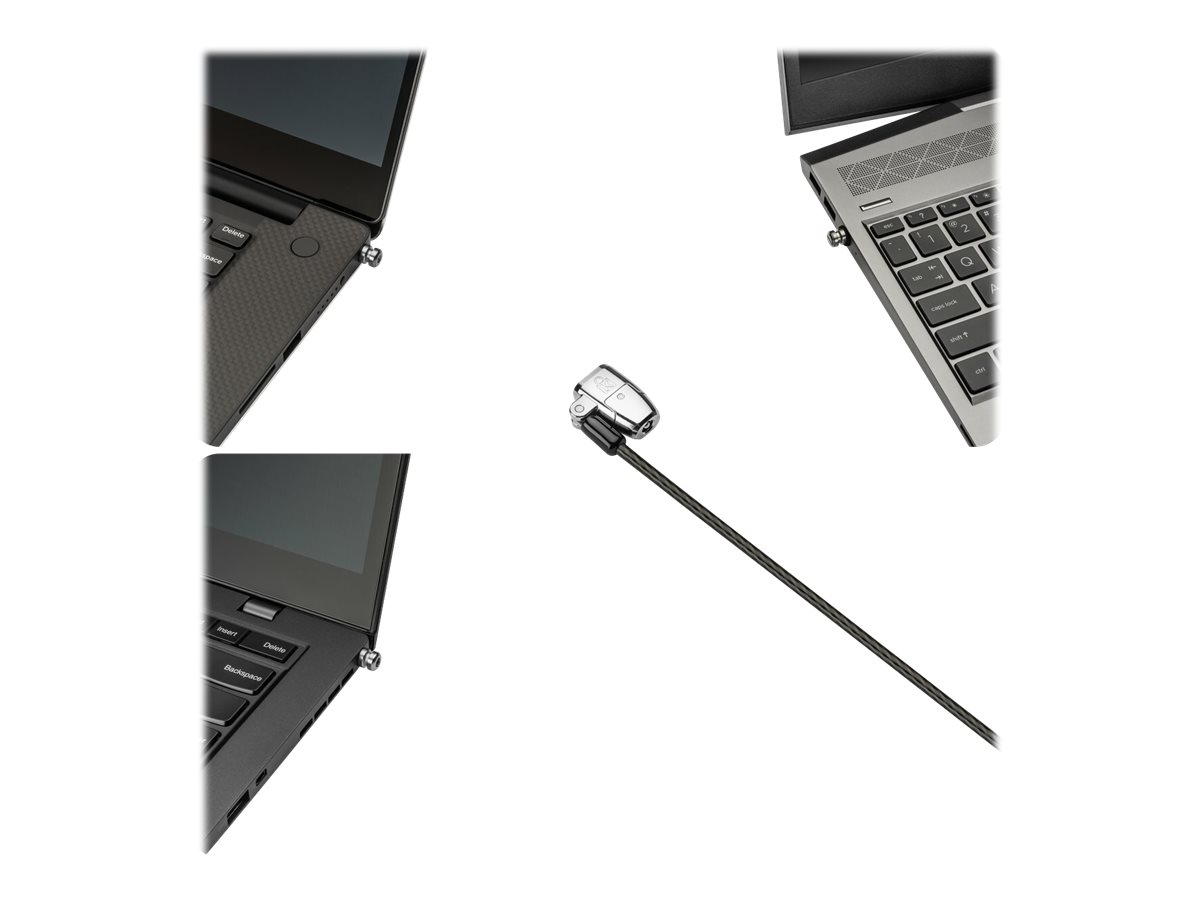 Kensington ClickSafe® 2.0 Universelles 3-in-1 Laptopschloss Kensington ClickSafe® 2.0 Universelles 3-in-1 Laptopschloss