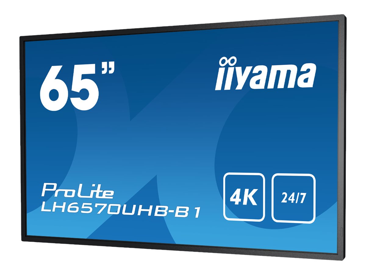 Iiyama ProLite LH6570UHB-B1 - 165 cm (65") Diagonalklasse (164 cm (64.5") Iiyama ProLite LH6570UHB-B1 - 165 cm (65") Diagonalklasse (164 cm (64.5")