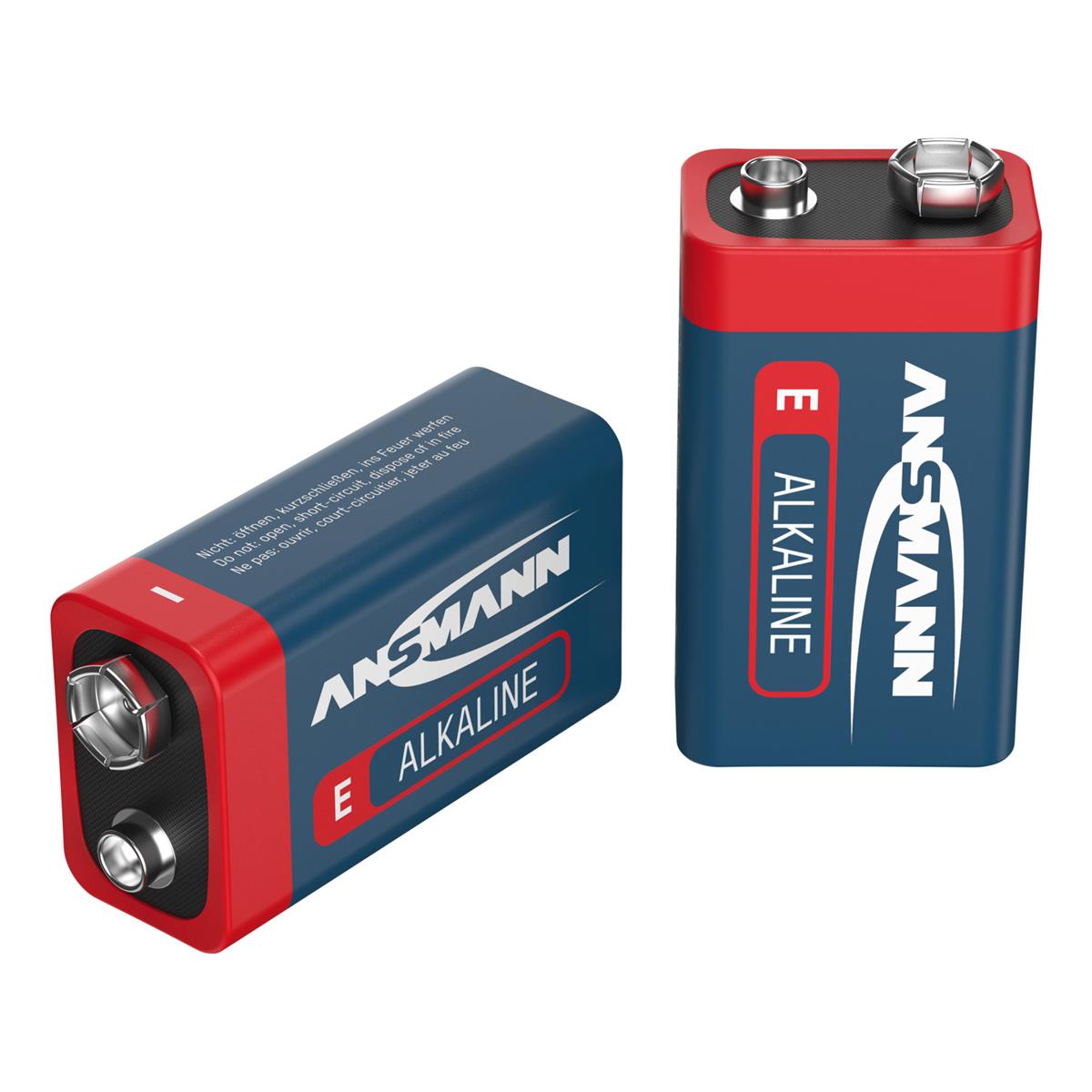 1 Ansmann Alkaline 9V-Block red-line               1515-0000