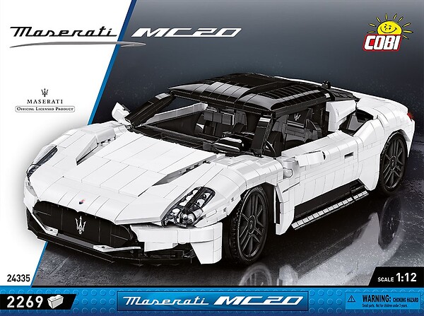 COBI-24335 - Konstruktionsspielzeug - 2269 PCS MASERATI MASERATI MC20