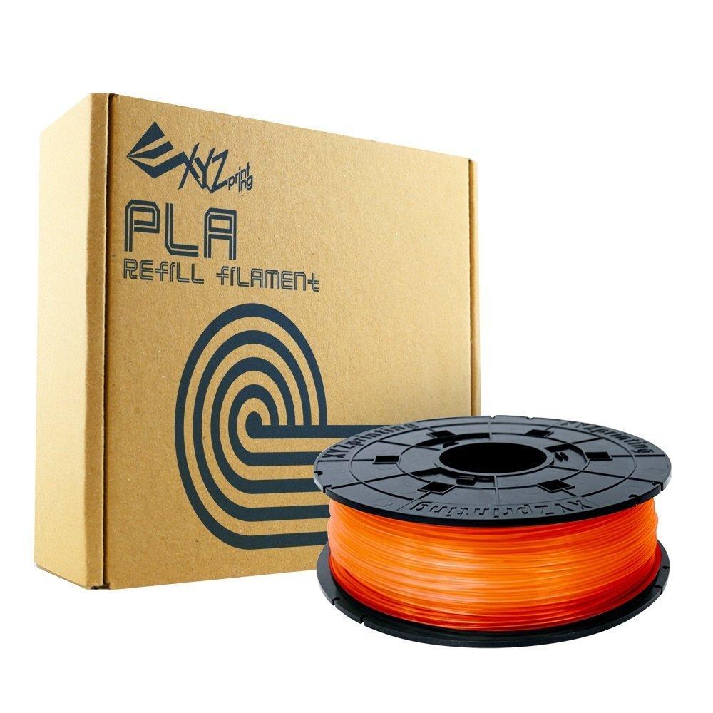 XYZprinting RFPLBXEU07E 3D-Druckmaterial Polyacticsäure (PLA) Orange, Transparent 600 g