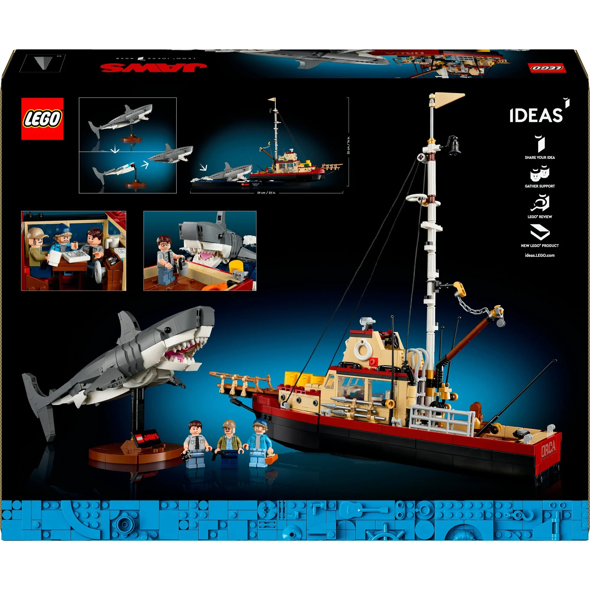LEGO Ideas Der weiße Hai LEGO Ideas Der weiße Hai