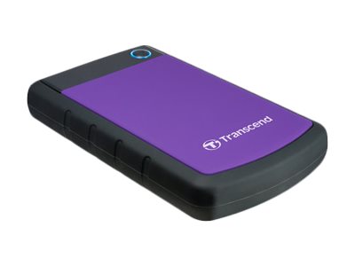 Transcend StoreJet 25H3 Externe Festplatte 4 TB 2.5" USB 3.2 Gen 1 (3.1 Gen 1) Schwarz, Violett