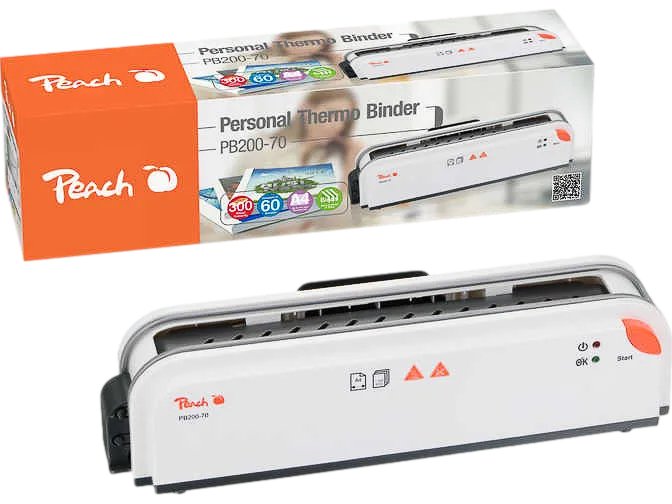 PB200-70 PEACH THERMO BINDEGERAET A4