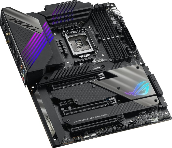 ASUS ROG MAXIMUS XIII HERO - Motherboard - ATX - LGA1200-Sockel - Z590 Chipsatz - USB-C Gen2, USB 3.2 Gen 1, USB 3.2 Gen 2, USB-C Gen 2x2 - Wi-Fi, Bluetooth, 2 x 2.5 Gigabit LAN - Onboard-Grafik (CPU erforderlich) ASUS ROG MAXIMUS XIII HERO - Motherboard - ATX - LGA1200-Sockel - Z590 Chipsatz - USB-C Gen2, USB 3.2 Gen 1, USB 3.2 Gen 2, USB-C Gen 2x2 - Wi-Fi, Bluetooth, 2 x 2.5 Gigabit LAN - Onboard-Grafik (CPU erforderlich)