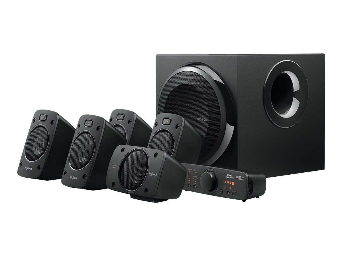 Logitech 980-000468 Lautsprecherset 500 W Universal Schwarz 5.1 Kanäle 67 W