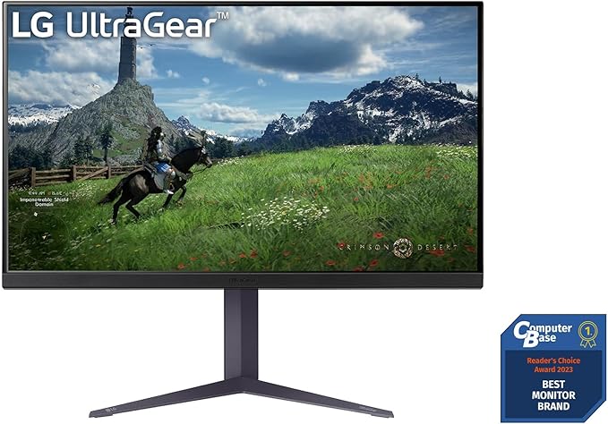 LG 32GS85QX-B Computerbildschirm 81,3 cm (32") 2560 x 1440 Pixel Schwarz