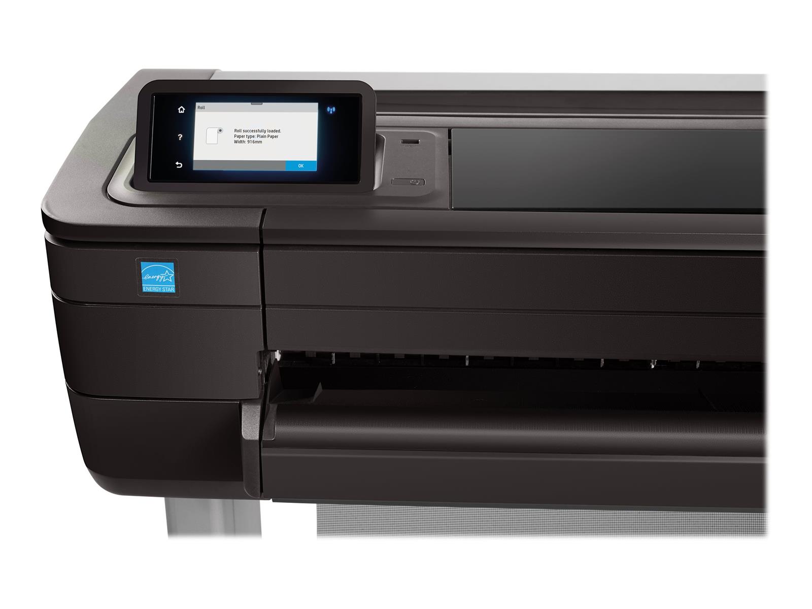 HP DesignJet T730 - 914 mm (36") Großformatdrucker - Farbe - Tintenstrahl - Rolle (91,4 cm x 45,7 m)