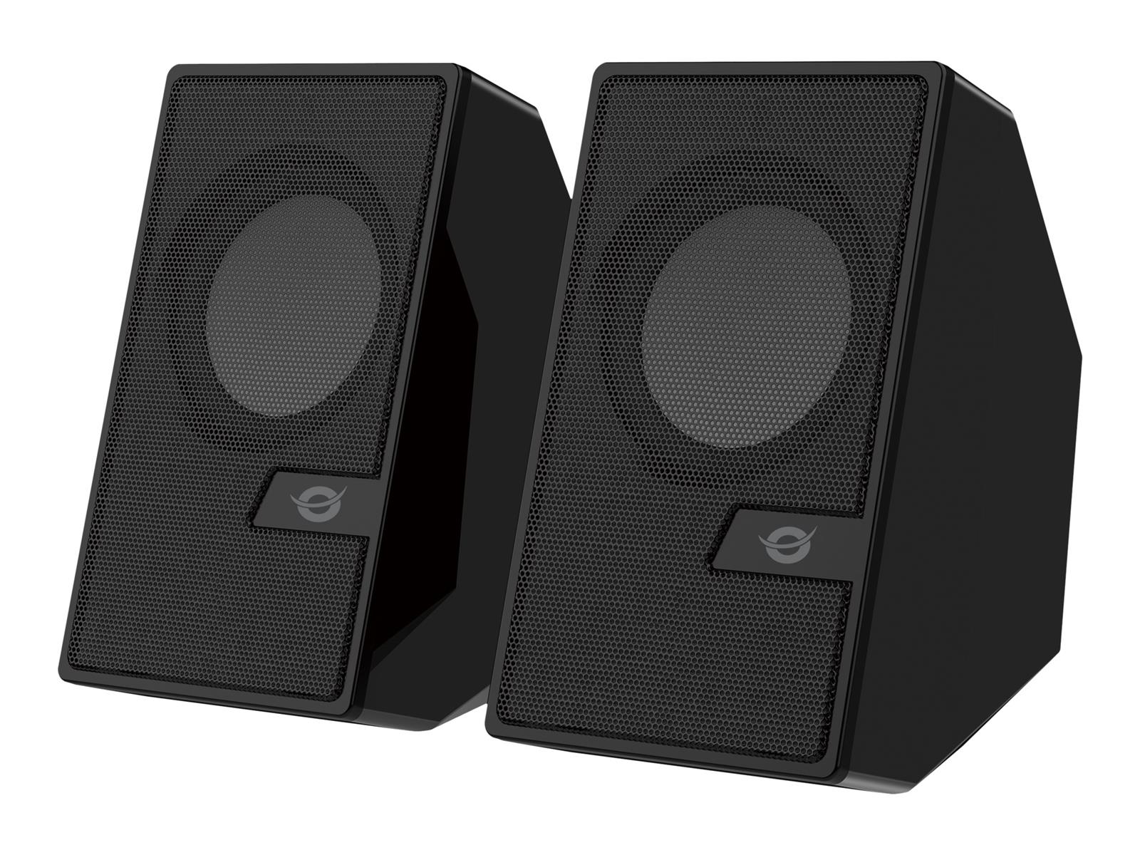 Conceptronic BJORN 2.0-Kanal-Computer-Lautsprecher mit Bluetooth, 6W