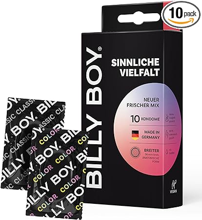 BILLY BOY Kondome Sinnliche Vielfalt 10er