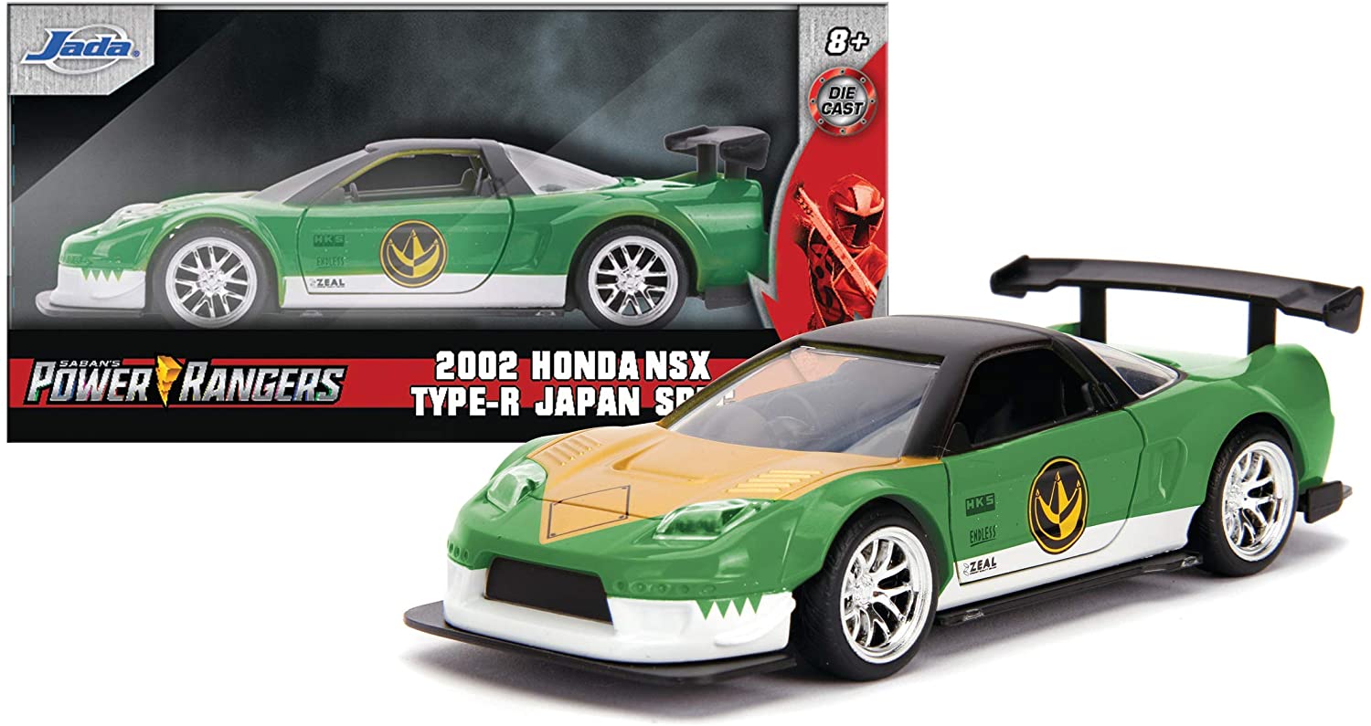 Jada Toys 253252010 - Power Rangers 2002 Honda NSX Type-R Japan Spec N, 1:32