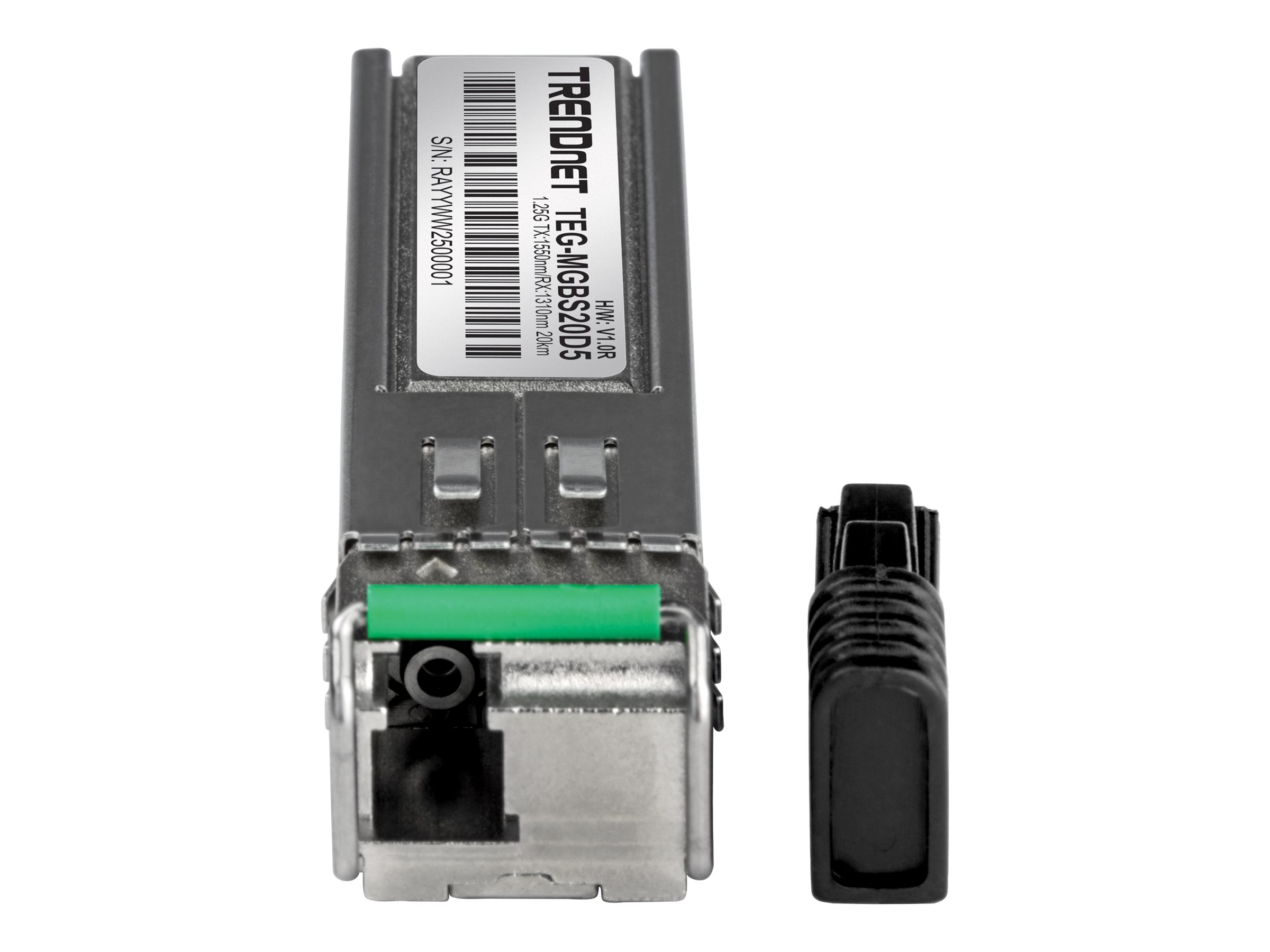 Trendnet TEG-MGBS20D5 Netzwerk-Transceiver-Modul Faseroptik 1000 Mbit/s SFP