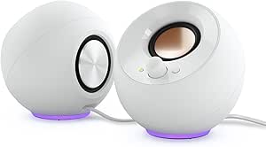 Creative Lautsprecher Pebble SE RGB Stereo, weiß Creative Lautsprecher Pebble SE RGB Stereo, weiß