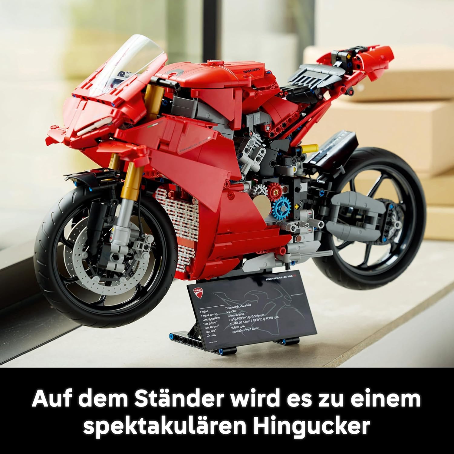 LEGO 42202 Technic Ducati Panigale V4 S Motorrad