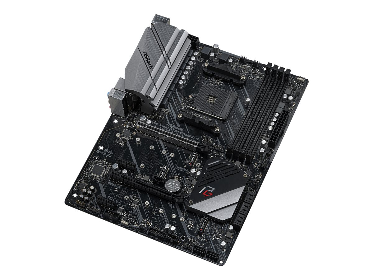 ASRock Z590 Phantom Gaming 4 - Motherboard - ATX - LGA1200-Sockel - Z590 Chipsatz - USB-C Gen2, USB 3.2 Gen 1, USB 3.2 Gen 2, USB-C Gen 2x2 - Gigabit LAN - Onboard-Grafik (CPU erforderlich)