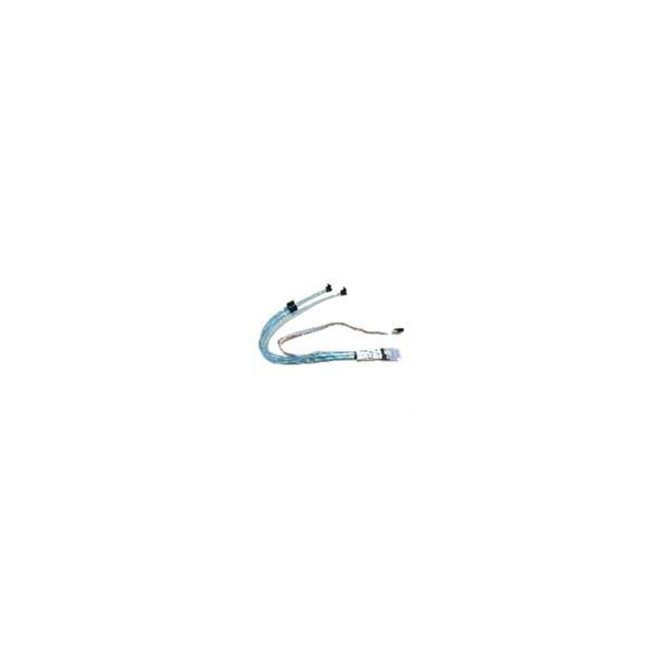 Supermicro CBL-0287L - IPASS auf 4 SATA Kabel - 43/43/33/33CM RA, W/ SB