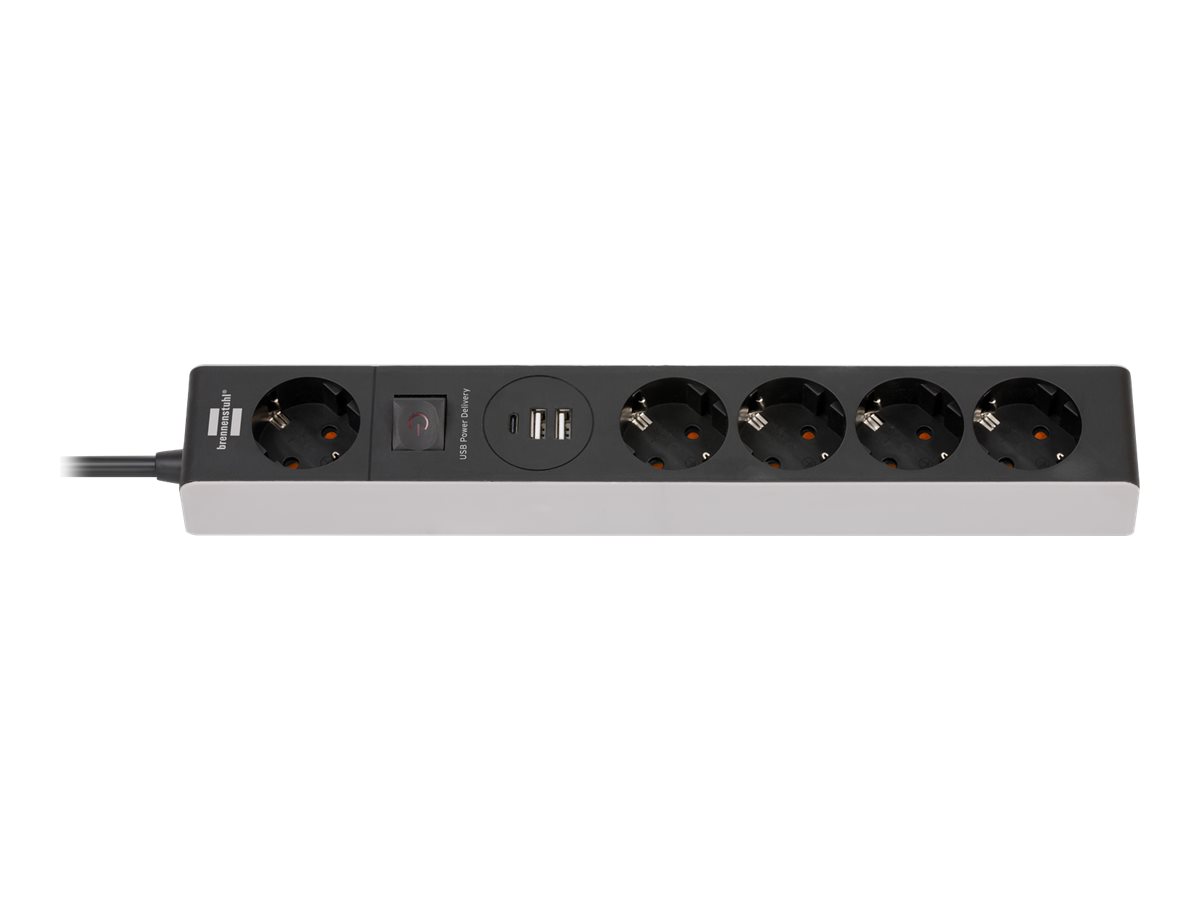 Brennenstuhl Steckdosenleiste 5-fach 1,5m USB Power Delivery