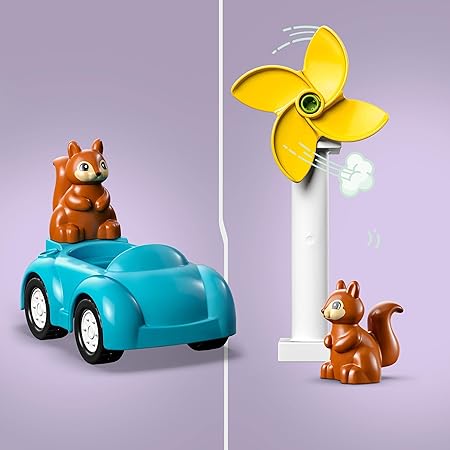 LEGO DUPLO Windrad und Elektroauto                    10985