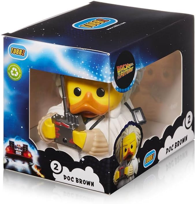 TUBBZ Sammelente - Zurück in die Zukunft Doc Brown 9cm TUBBZ Sammelente - Zurück in die Zukunft Doc Brown 9cm