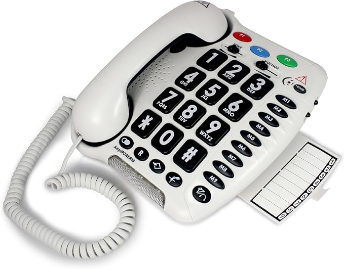 Geemarc AmpliPOWER 50 Schwerhörigentelefon (weiß)
