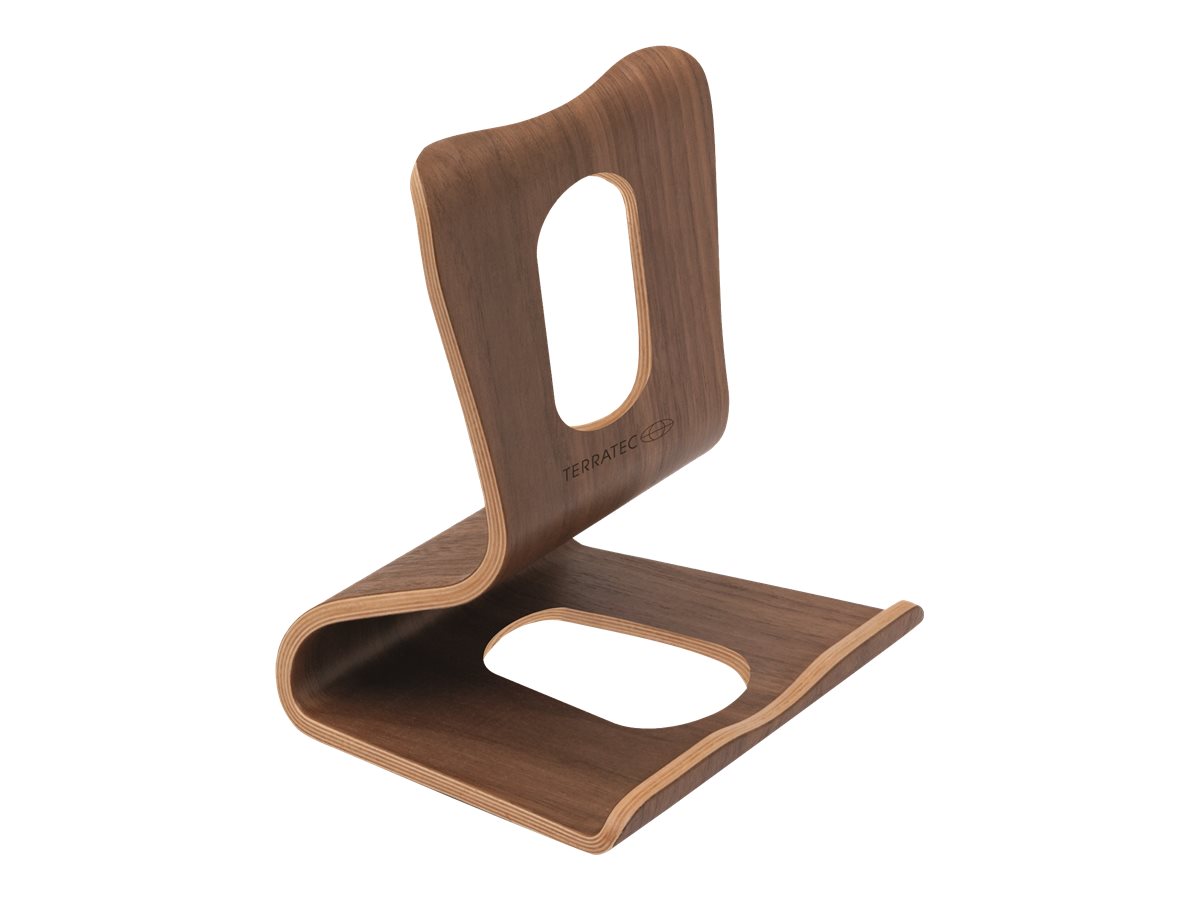 Terratec 219731 Halterung Passive Halterung Handy/Smartphone, Tablet/UMPC Holz