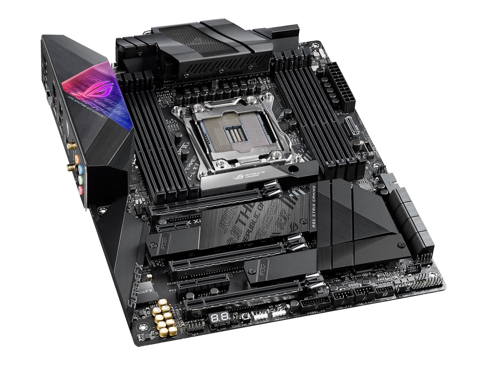 ASUS ROG Strix X299-E Gaming II Intel® X299 LGA 2066 (Socket R4) ATX