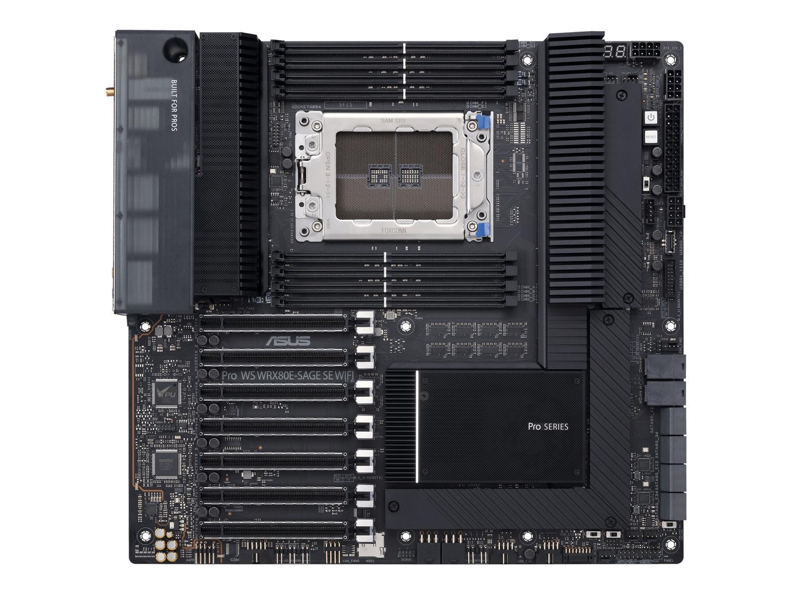 ASUS WRX80E-SAGE SE WIFI AMD WRX80 Socket SP3 Erweitertes ATX