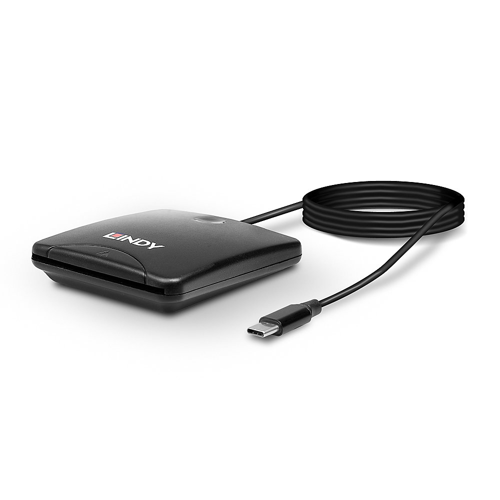 Lindy USB 2.0 Type C Smart Card Reader - SmartCard-Leser