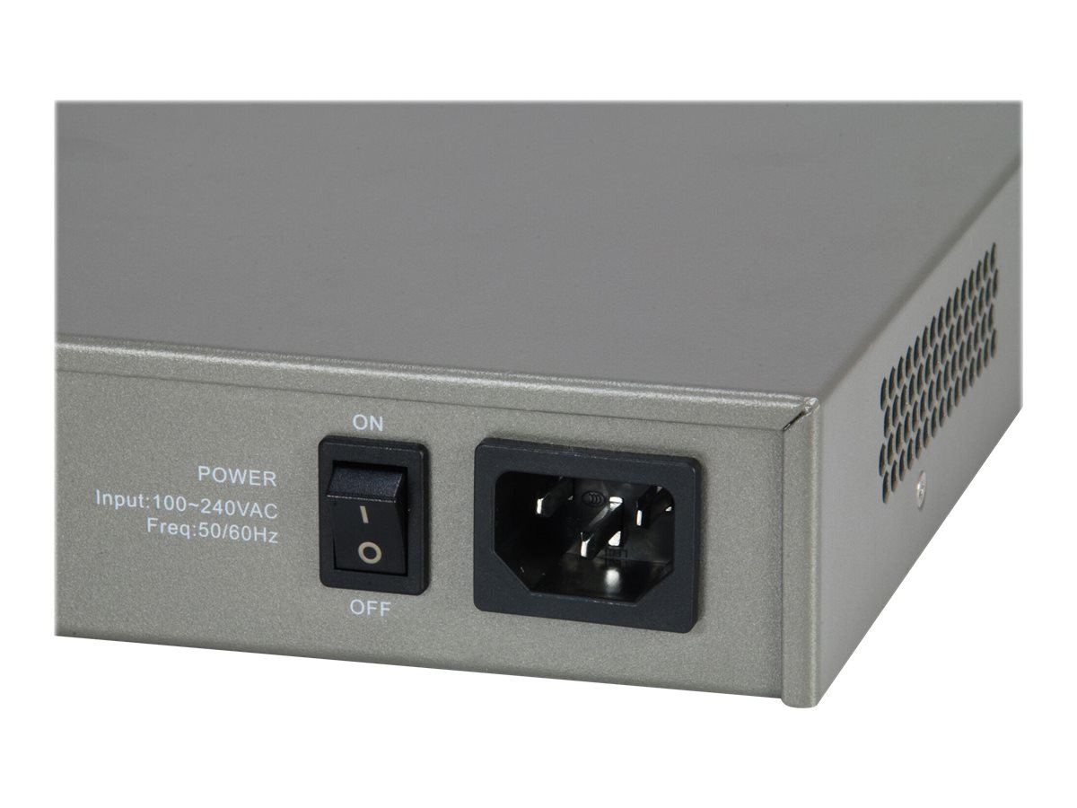 LevelOne GTL-2091 Managed L3 Gigabit Ethernet (10/100/1000) Grau