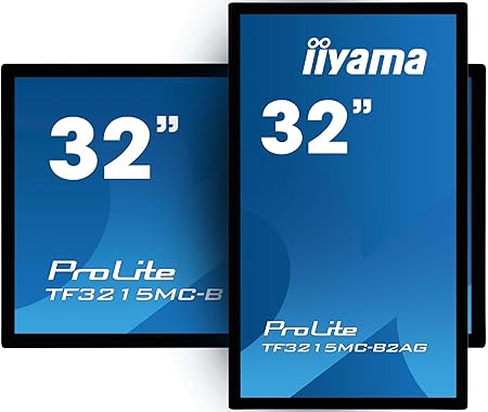 iiyama ProLite TF3215MC-B2AG Computerbildschirm 80 cm (31.5") 1920 x 1080 Pixel Full HD LED Touchscreen Kiosk Schwarz