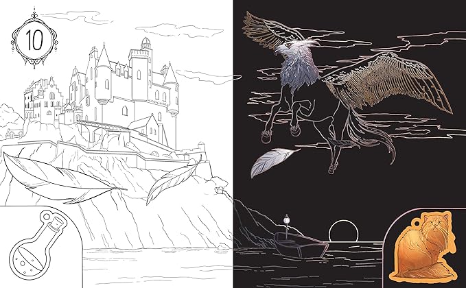 Harry Potter - Kritzel-Kratzel Zauberwelt Adventskalender - Inoffizielle Fan Art zu Harry Potter