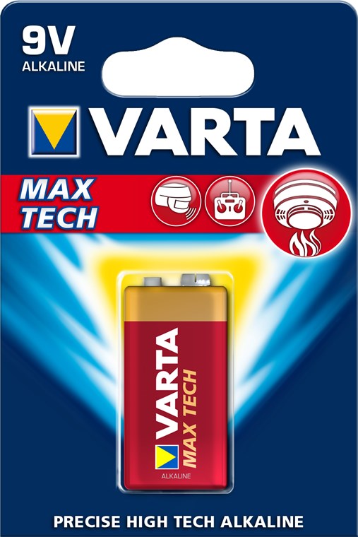 Varta 9V Einwegbatterie Alkali