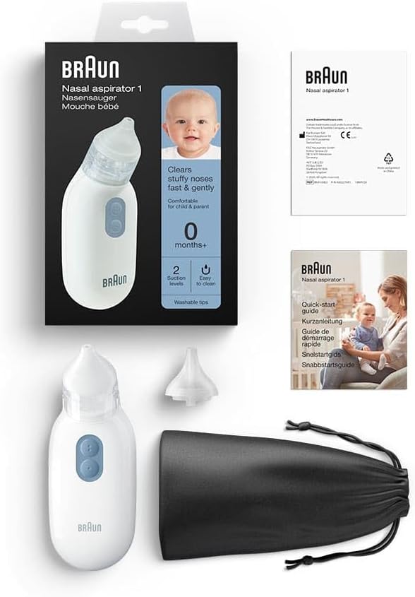 Braun BNA100EU, Elektr. Nasensauger