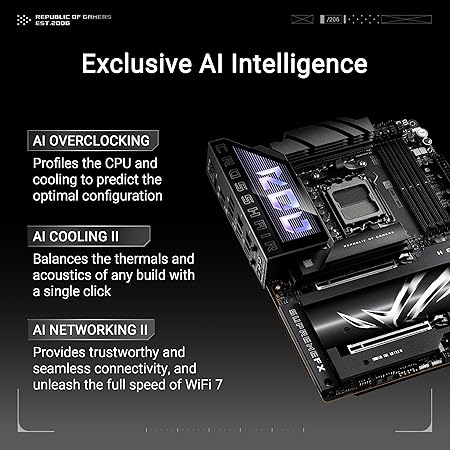 ASUS ROG CROSSHAIR X870E HERO AMD X870E Sockel AM5 ATX ASUS ROG CROSSHAIR X870E HERO AMD X870E Sockel AM5 ATX