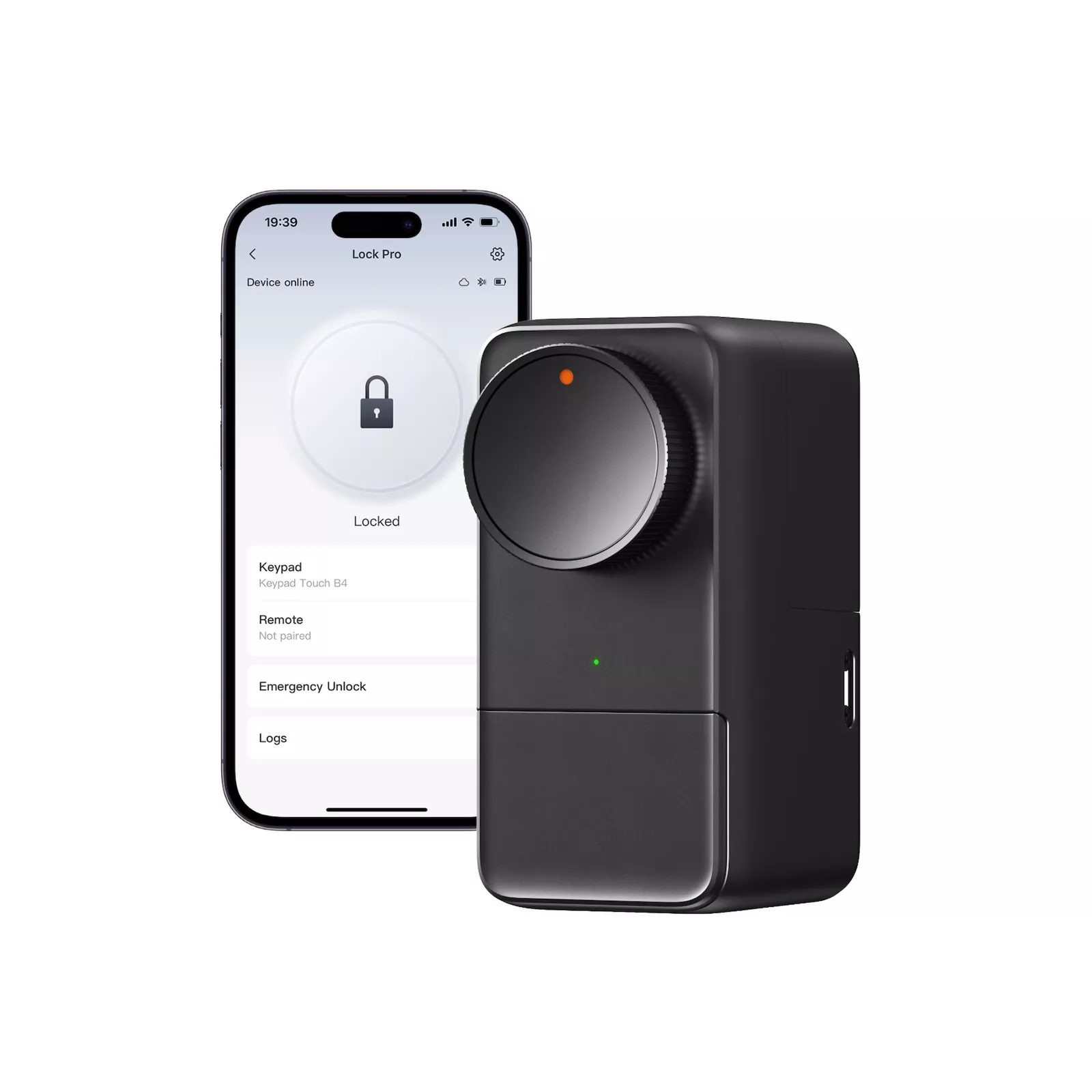 SwitchBot Smart Lock Pro elektronisches Türschloss schwarz SwitchBot Smart Lock Pro elektronisches Türschloss schwarz