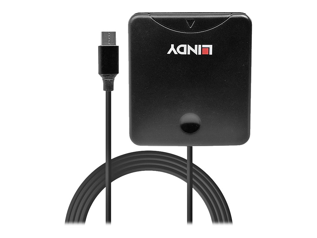 Lindy USB 2.0 Type C Smart Card Reader - SmartCard-Leser