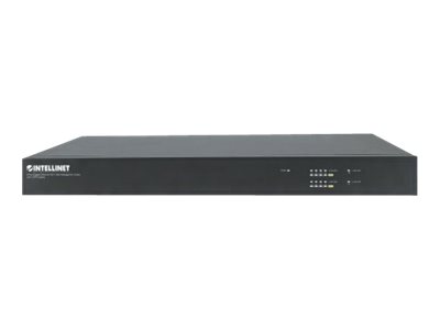 Intellinet 8-Port Gigabit Ethernet PoE+ Web-Managed AV Switch with 2 SFP Uplinks, Eight Rear-Facing PoE+ ports, IEEE 802.3at Power over Ethernet (PoE+)