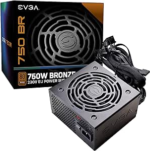 EVGA 750W 750 BR Power Supply 80+Bronze - PC-/Server Netzteil - 80 PLUS Bronze