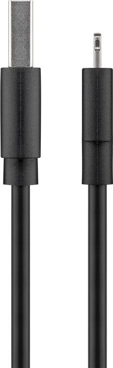 Lightning USB Lade- und Synchronisationskabel, 2 m, schwarz Lightning USB Lade- und Synchronisationskabel, 2 m, schwarz