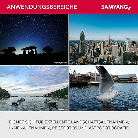 Samyang AF 18 mm F2.8 FE (Tiny but Super Wide) – Autofokus Vollformat und APS-C Festbrennweite Objektiv Sony E E-Mount für Sony Alpha A9 A7 A7C II A7C R A6600 A6500 A6400 A6300 A6000 A5100 A5000