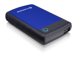 Transcend 2TB StoreJet 25H3 Externe Festplatte 2.5" Micro-USB B 3.2 Gen 1 (3.1 Gen 1) Schwarz, Blau