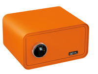 Olympia GO Safe 200 - Wandtresor - Orange - Lesegerät für den Fingerabdruck - RoHS - Akku - AA