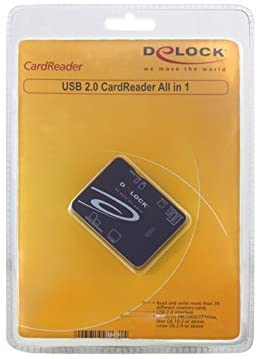 Delock USB 2.0 CardReader All in 1 - Kartenleser - All-in-one (Multi-Format)