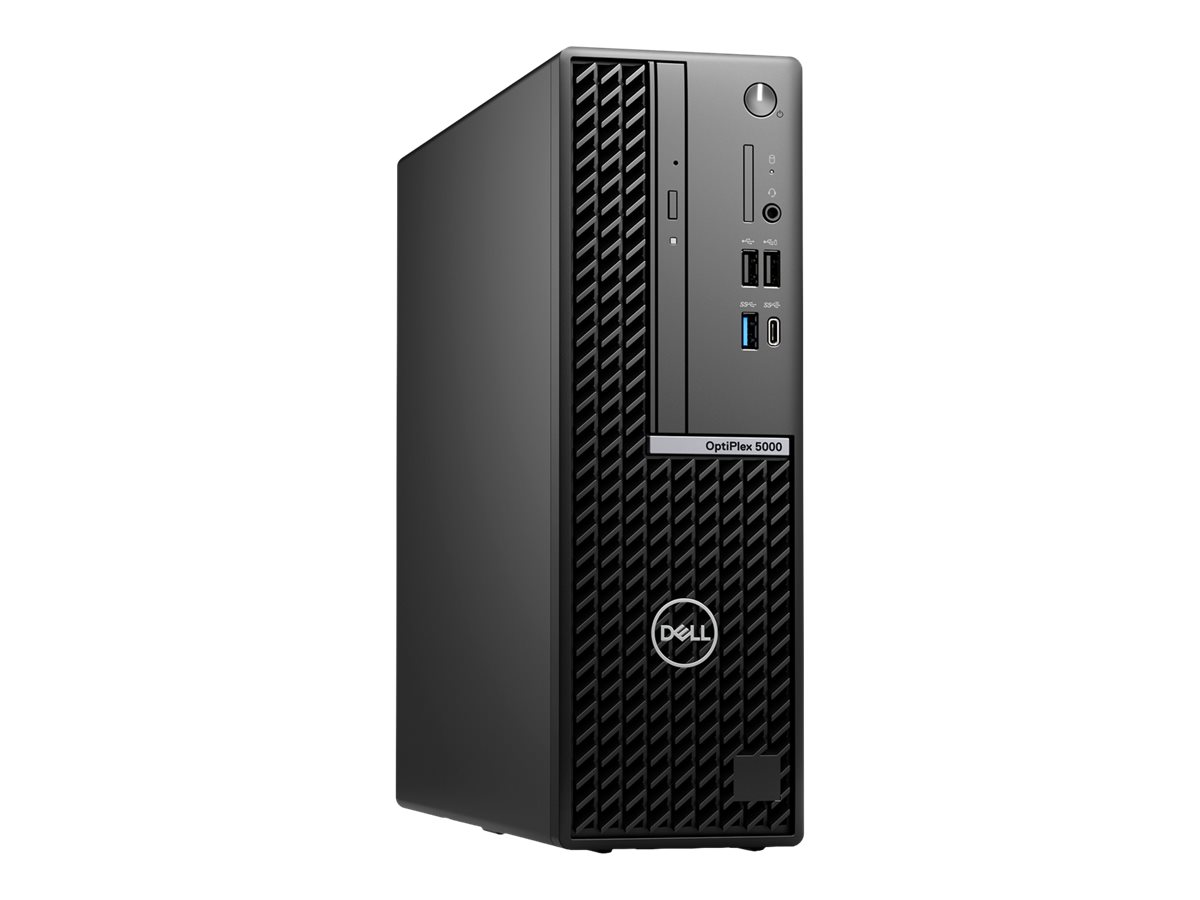 Dell OptiPlex 5000 - SFF - Core i5 12500 / 3 GHz - vPro - RAM 8 GB - SSD 256 GB - NVMe, Class 35 - DVD-Writer - UHD Graphics 770 - GigE - Win 10 Pro (mit Win 11 Pro Lizenz)