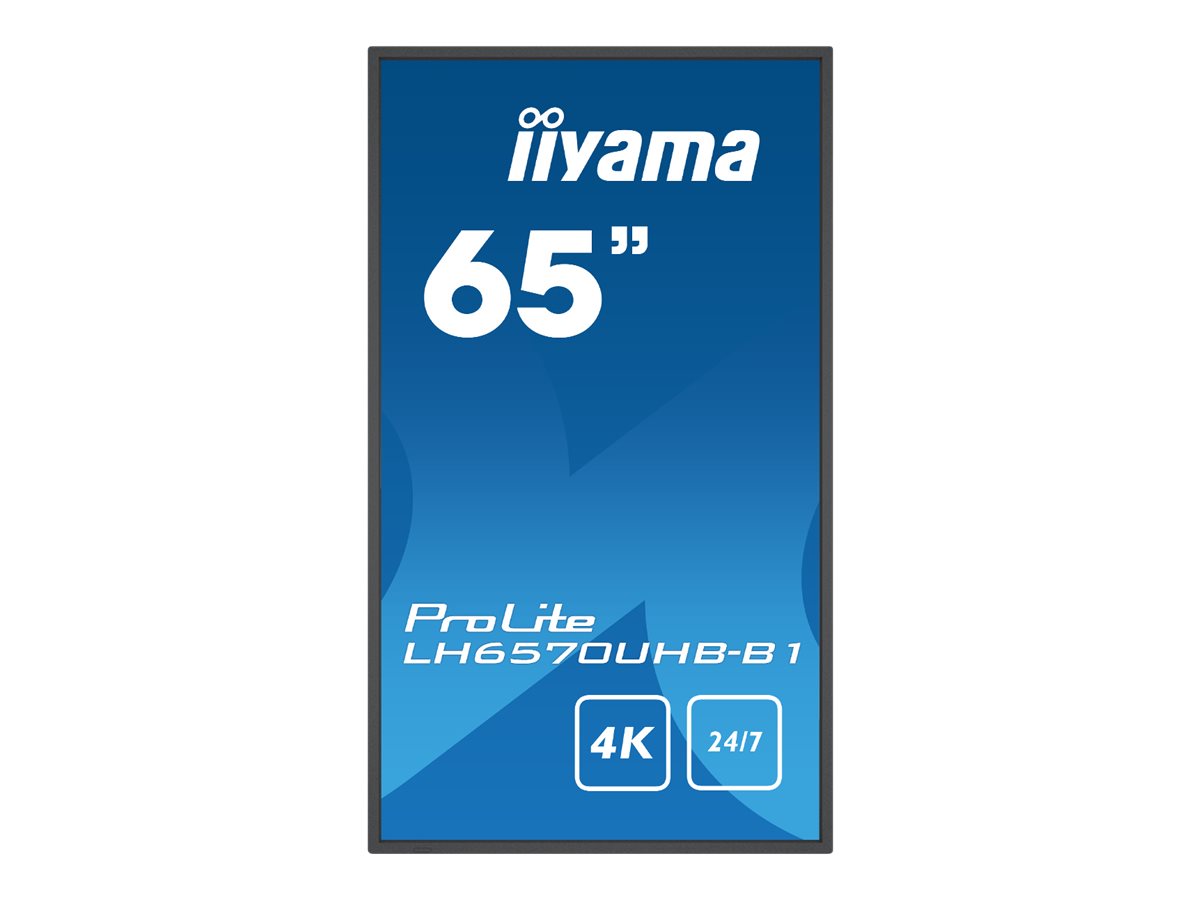 Iiyama ProLite LH6570UHB-B1 - 165 cm (65") Diagonalklasse (164 cm (64.5") Iiyama ProLite LH6570UHB-B1 - 165 cm (65") Diagonalklasse (164 cm (64.5")