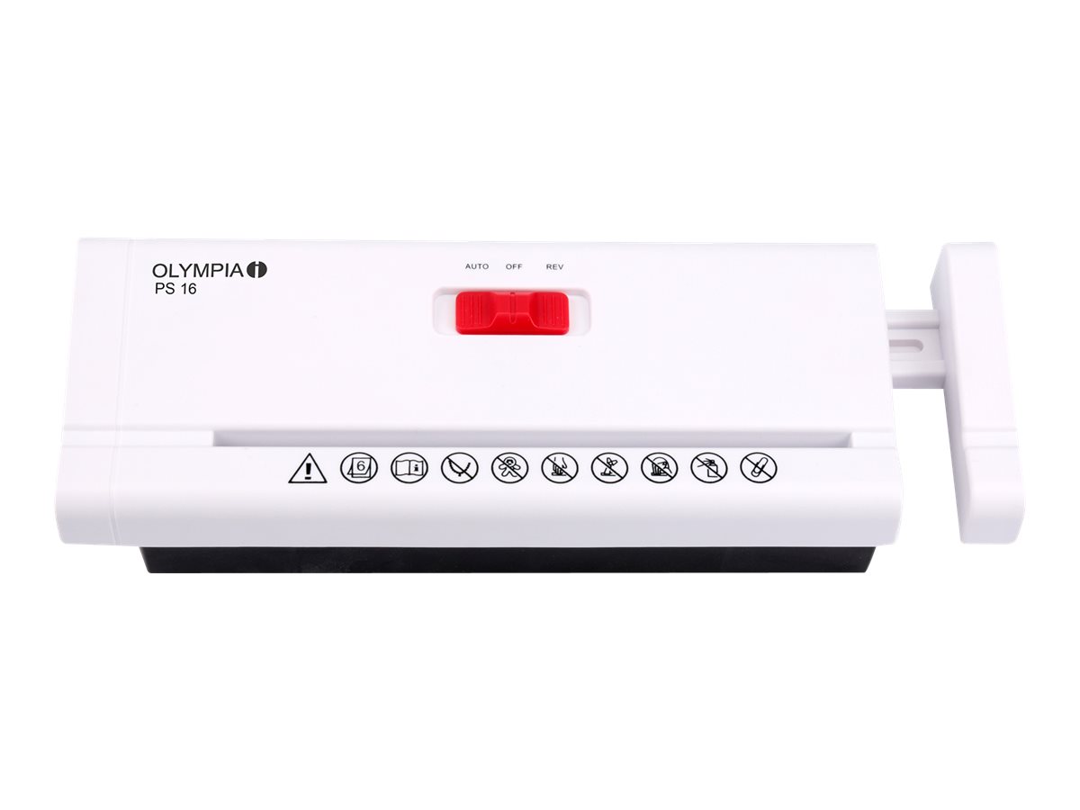 Olympia Aktenvernichter PS 16 weiss