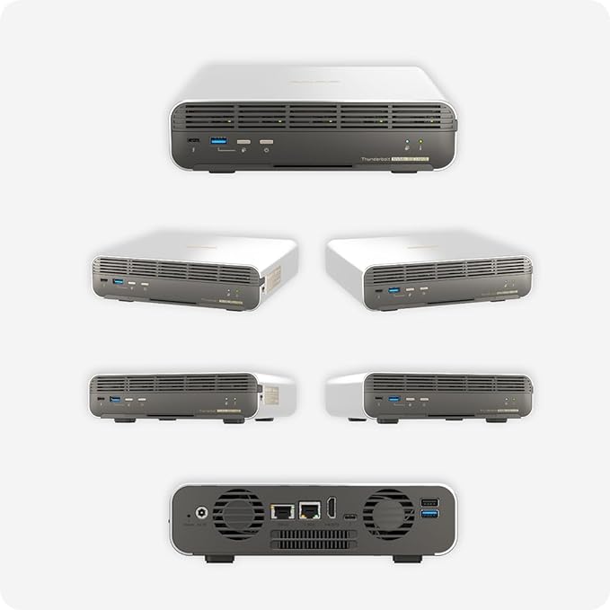 QNAP TBS-H574TX - NAS-Server - 5 Schächte - RAID JBOD, RAID 0, 1, 10, 5, 50, 6, 60, 60 Hot Spare