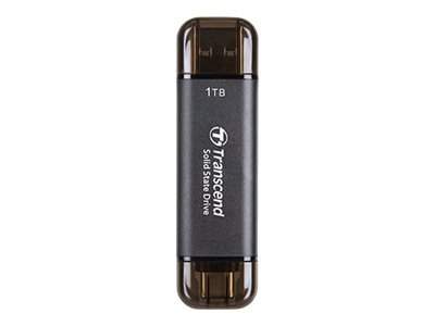 Transcend ESD310C Thunderbolt-Technologie 512 GB USB Typ-A auf USB Typ-C USB 3.2 Gen 2x2 Schwarz